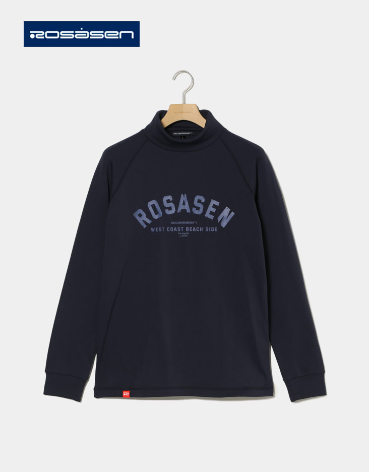 Rosasen（ロサーセン）ラグウォームベア天竺裏起毛長袖ハイネック